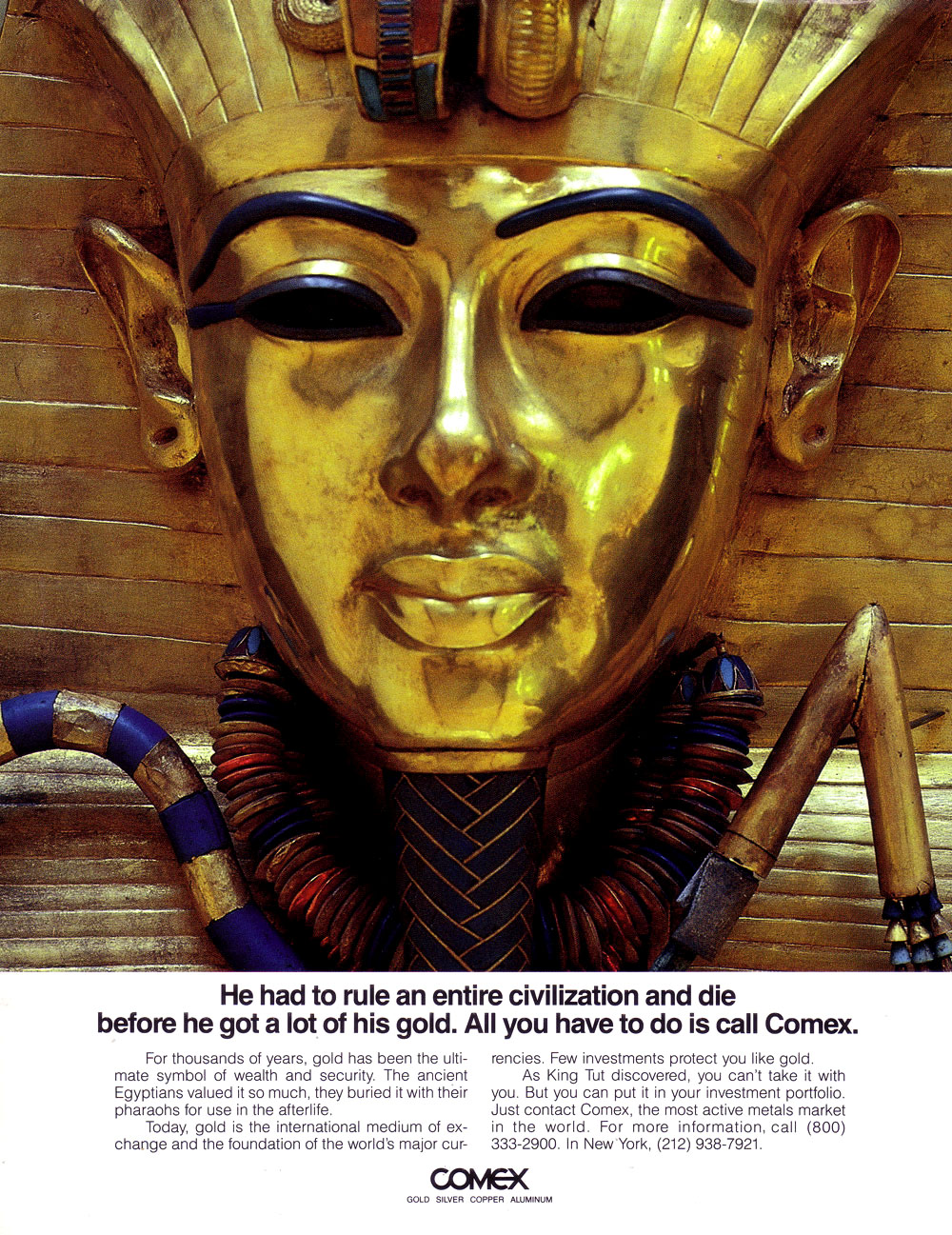 Comex "King Tut"