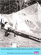 French Toast "Clothes Line"